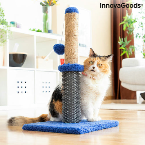 Cat Scratching & Massage Post with Ball – Interactive Play & Claw Care