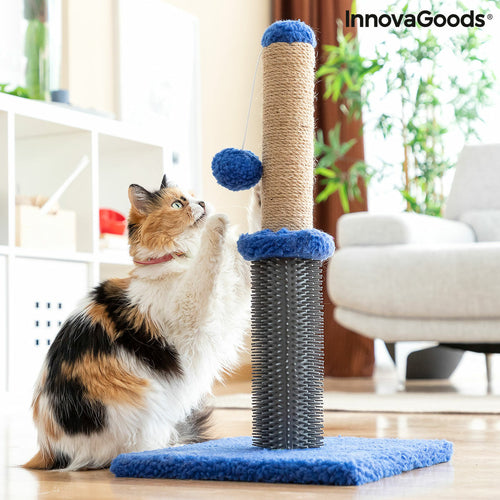 Cat Scratching & Massage Post with Ball – Interactive Play & Claw Care