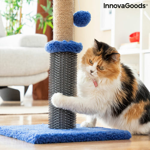 Cat Scratching & Massage Post with Ball – Interactive Play & Claw Care