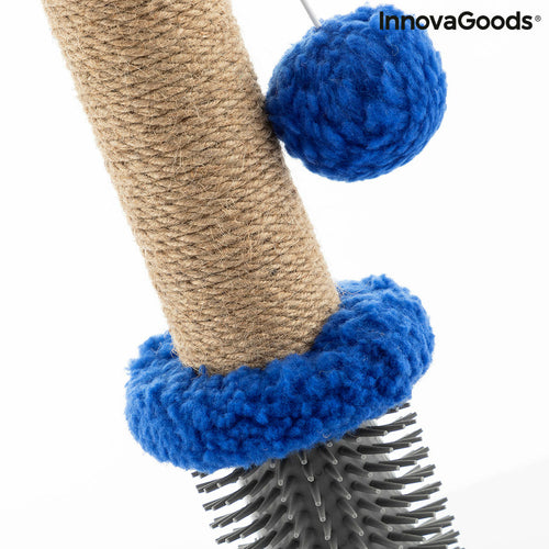 Cat Scratching & Massage Post with Ball – Interactive Play & Claw Care