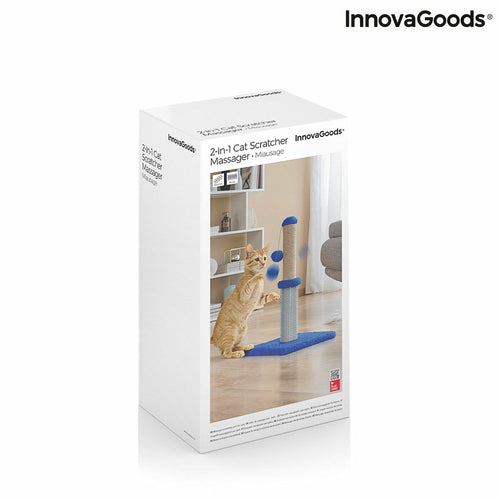Cat Scratching & Massage Post with Ball – Interactive Play & Claw Care