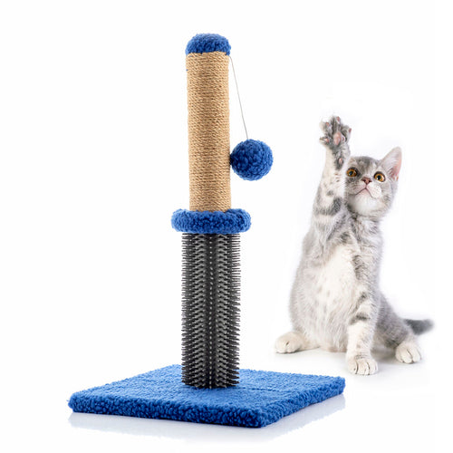 Cat Scratching & Massage Post with Ball – Interactive Play & Claw Care